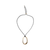 Oval Pendant Necklace