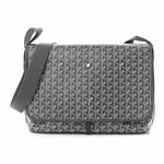 Goyard Capétien MM messenger bag in grey — Front reference image