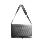 Goyard Capétien MM messenger bag in grey — front