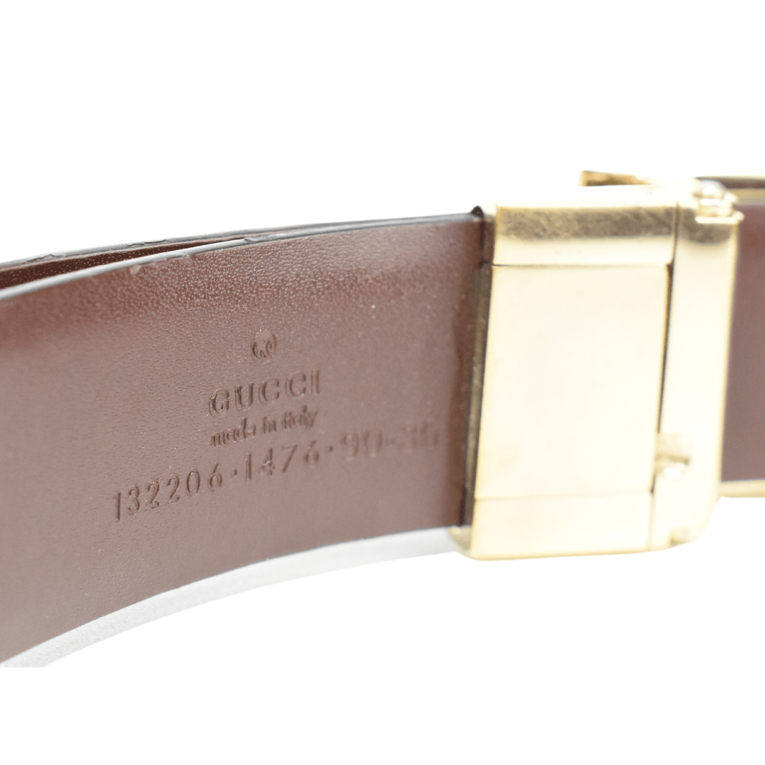 Gucci Belt - 90/36 - Fashionably Yours