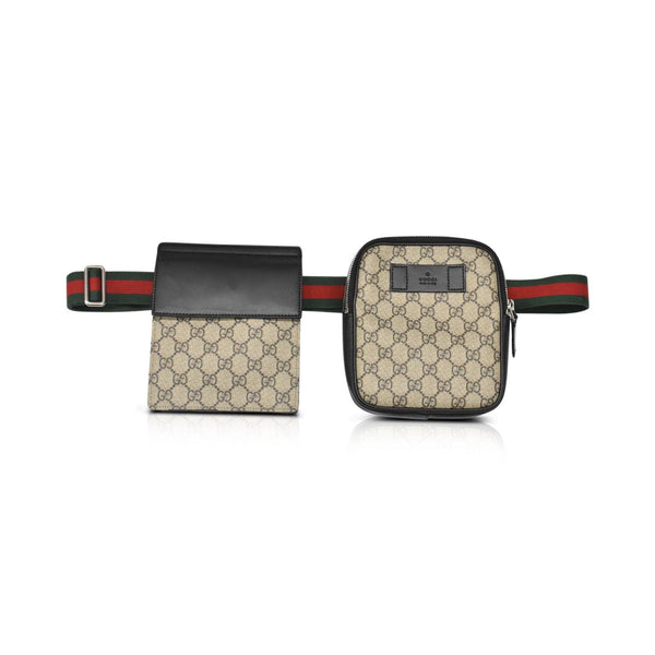 Gucci belt bag with writing online