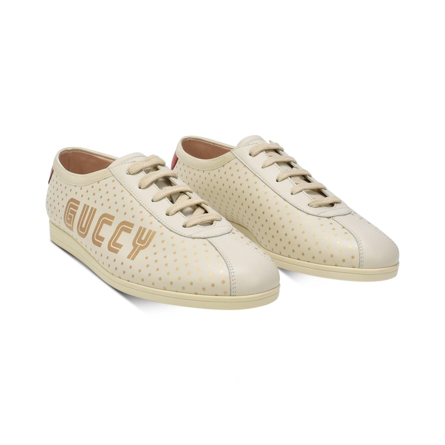 GUCCI CREAM/GOLD Gazelle SIZE 40 Shoes - Fashionably Yours