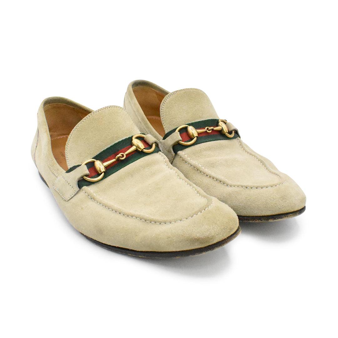 Gucci 'Driver' Loafers - Men's 8 - Fashionably Yours