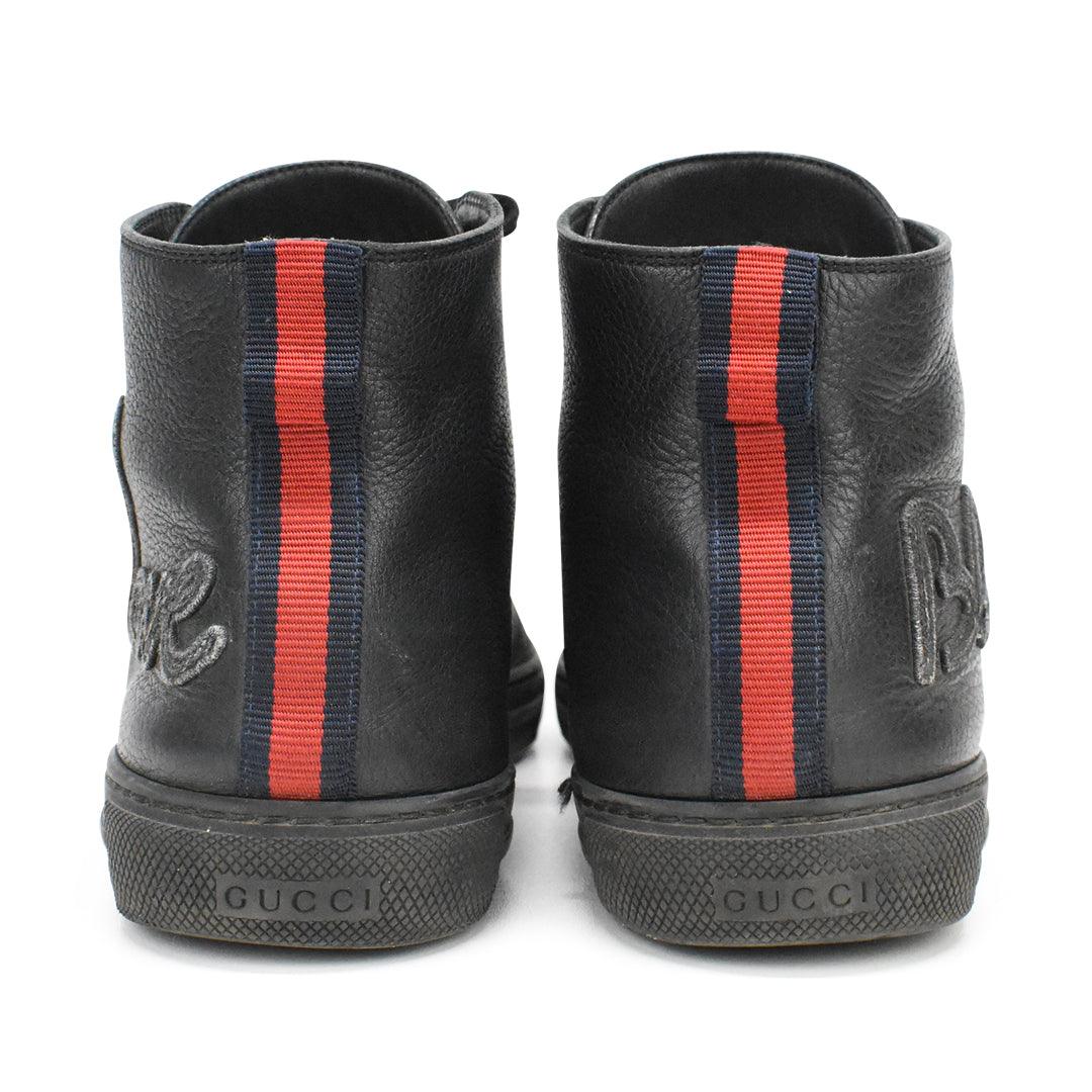 Gucci High-Top Sneakers - Men's 9.5 - Fashionably Yours