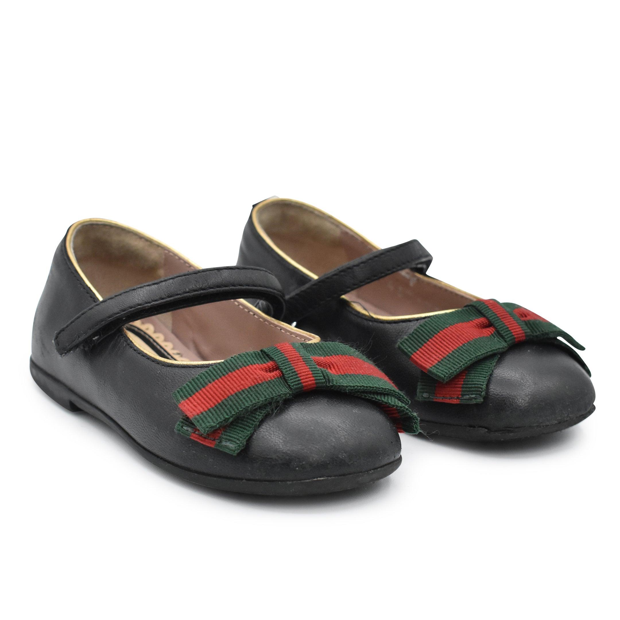 Little girls Gucci Mary Janes store flats