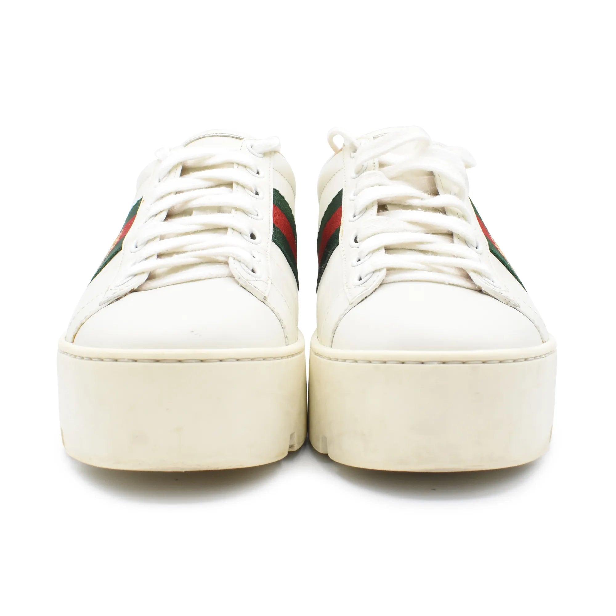 Gucci Platform Sneakers - Women's 37 - Fashionably Yours