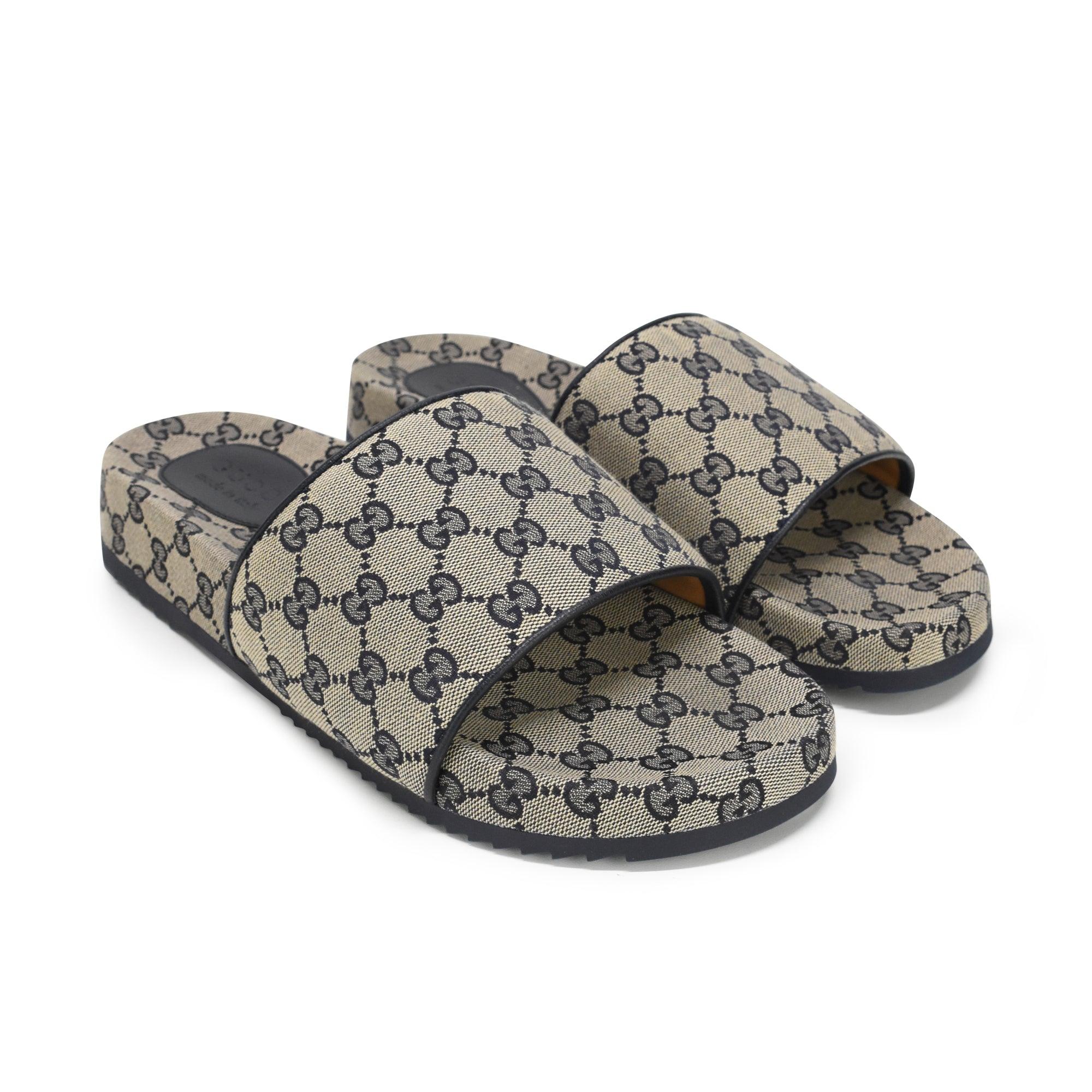 Gucci Slides Men's 10 – Fashionably Yours - Main Image