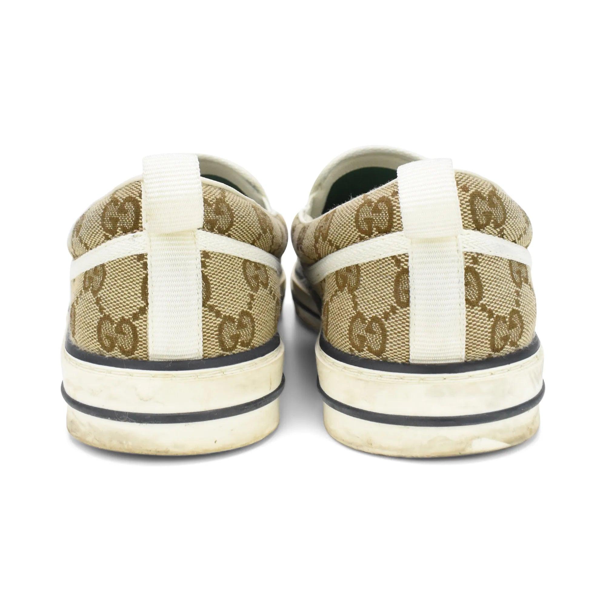 Gucci mens slip on sneakers sales