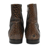 Gucci Snakeskin Boots - Men's 7 - Fashionably Yours