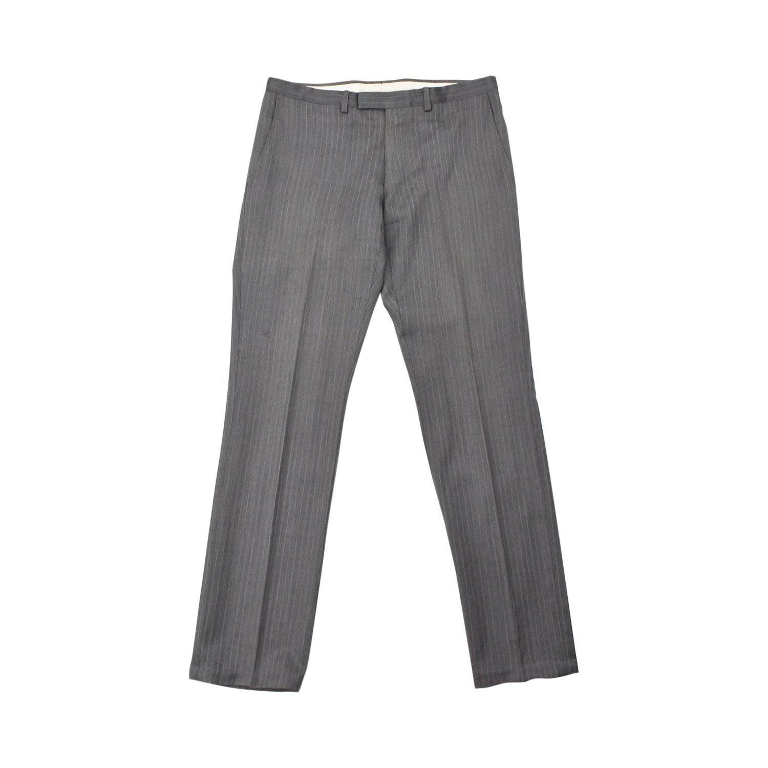 Beige blue GG-jacquard cotton-blend trousers | Gucci | MATCHES UK