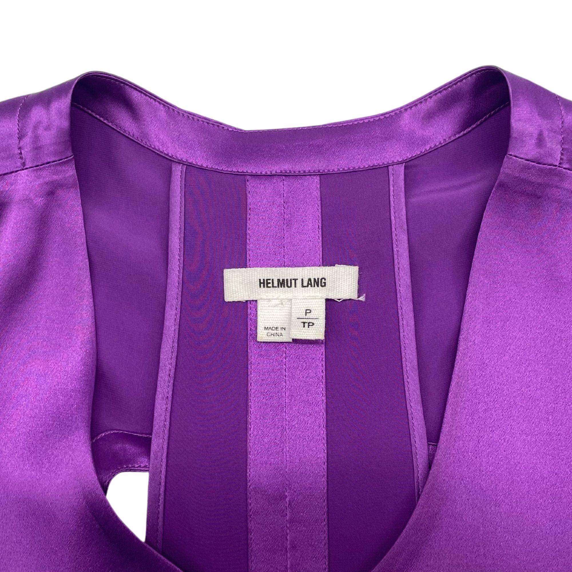 Helmut lang purple dress best sale