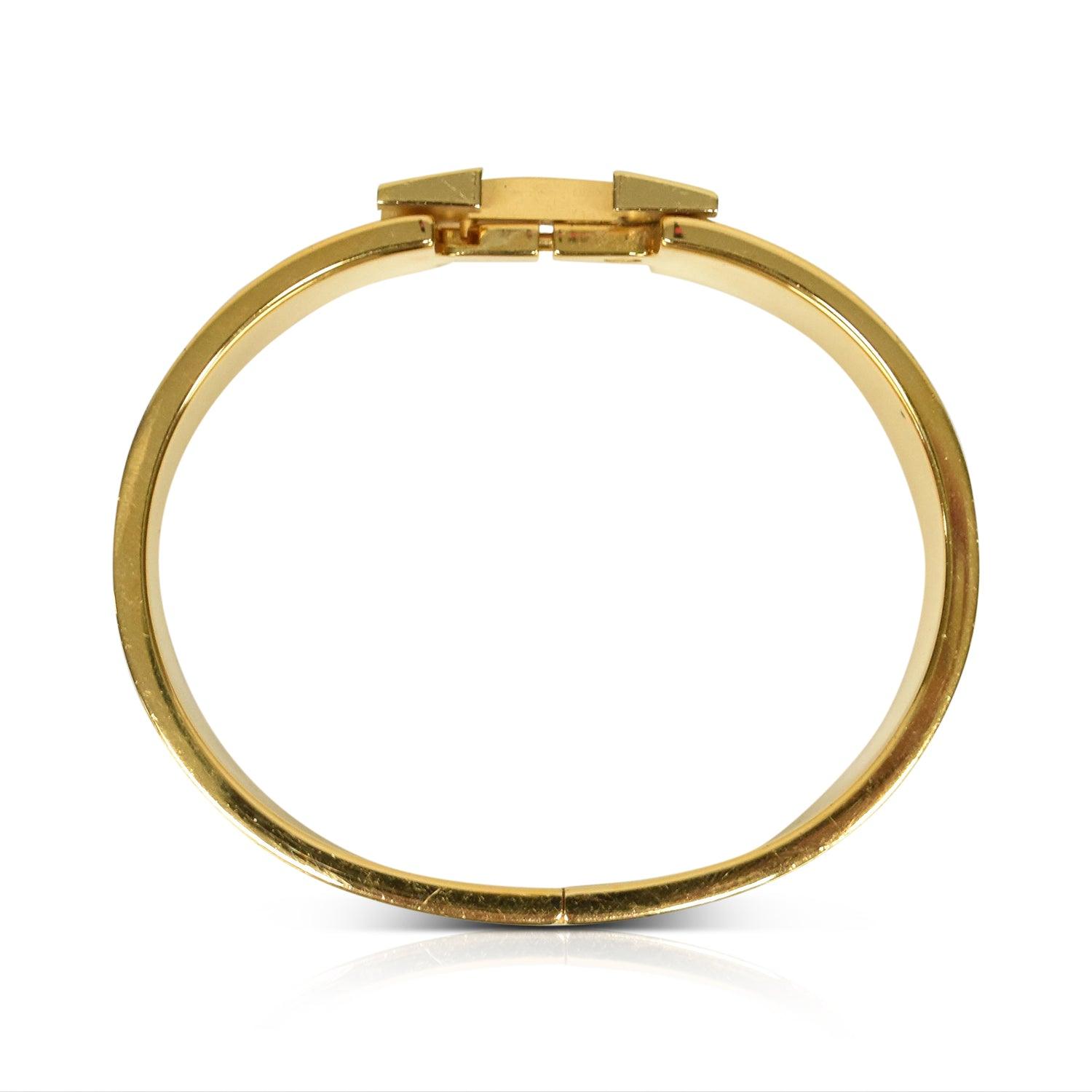 Hermes ‘Clic Clac H’ Bracelet - PM - Fashionably Yours