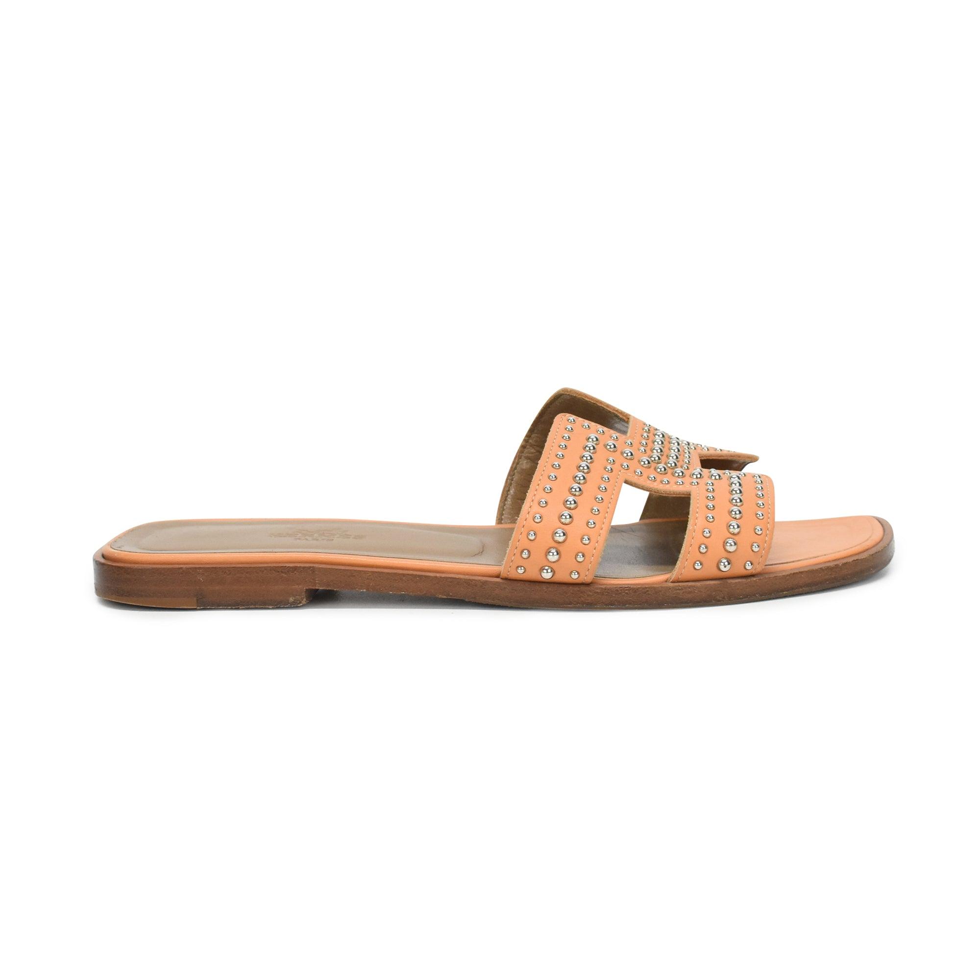Hermes 'Oran' Sandals - Women's 36.5 - Fashionably Yours