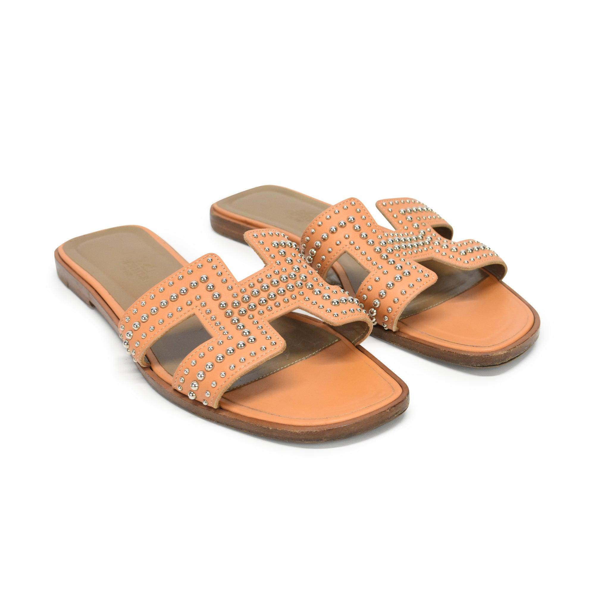 Hermes 'Oran' Sandals - Women's 36.5 - Fashionably Yours