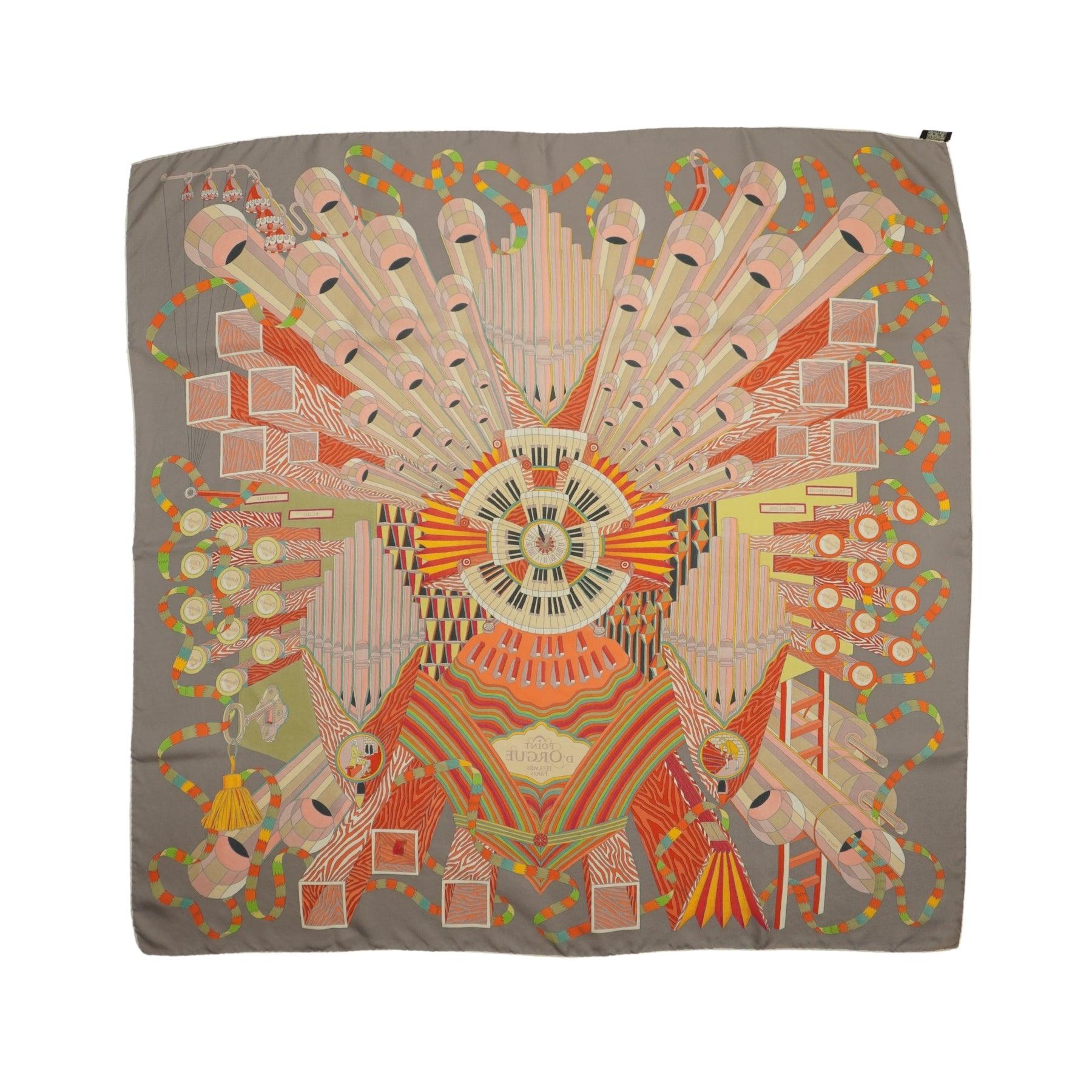 Hermes 'Point D'Orgue' Scarf - Fashionably Yours