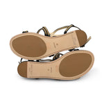 Jimmy Choo 'Nickel Flat' Sandals - Women's 37 - Fashionably Yours