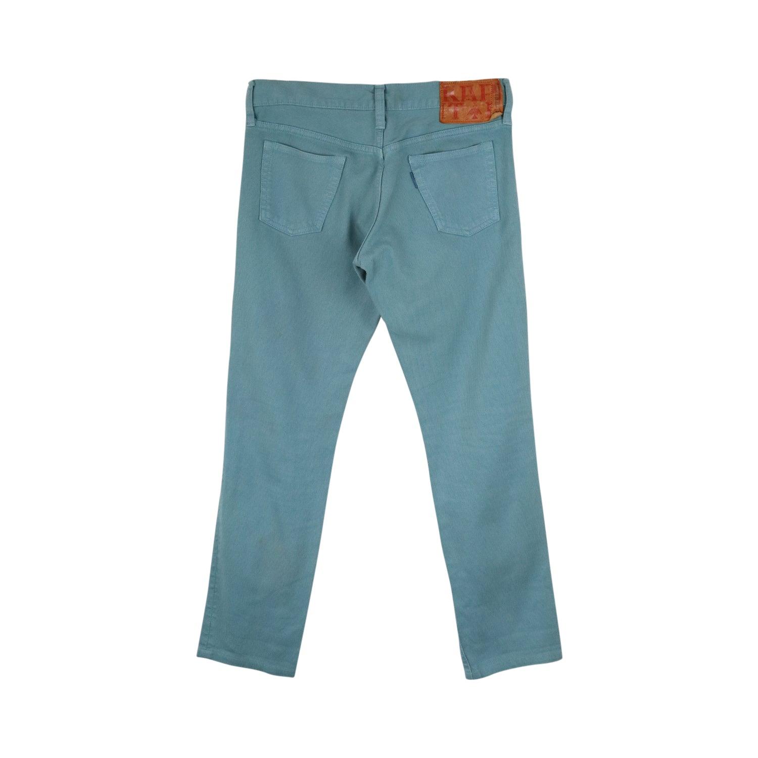 KAPITAL Blue Mens Pants - Fashionably Yours