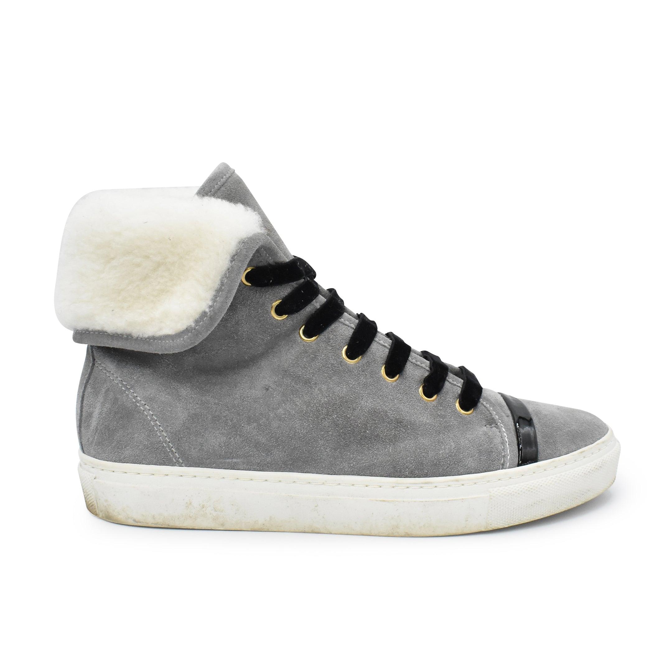 Lanvin High-Top Sneakers - Women's 37 - Fashionably Yours