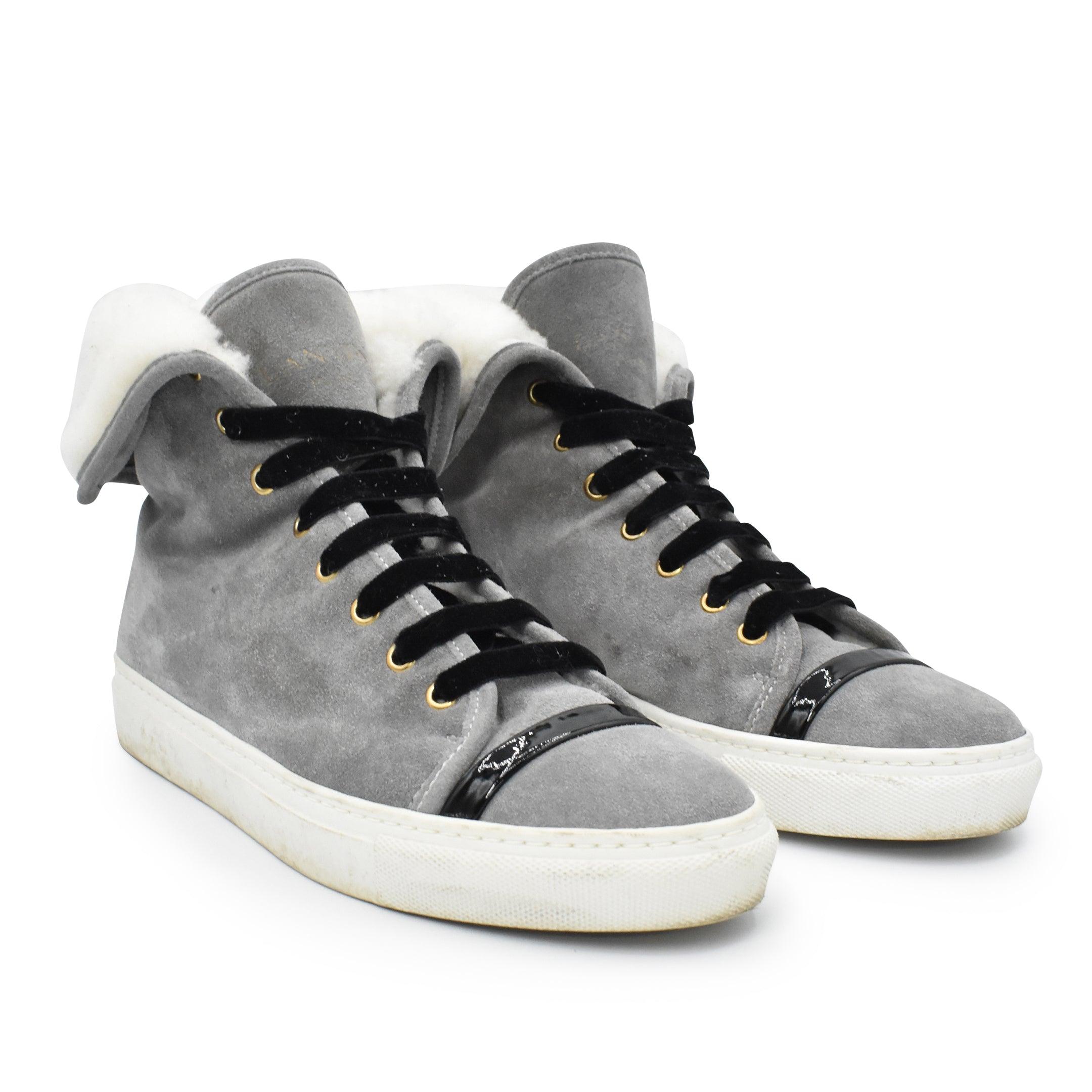 Lanvin High-Top Sneakers - Women's 37 - Fashionably Yours