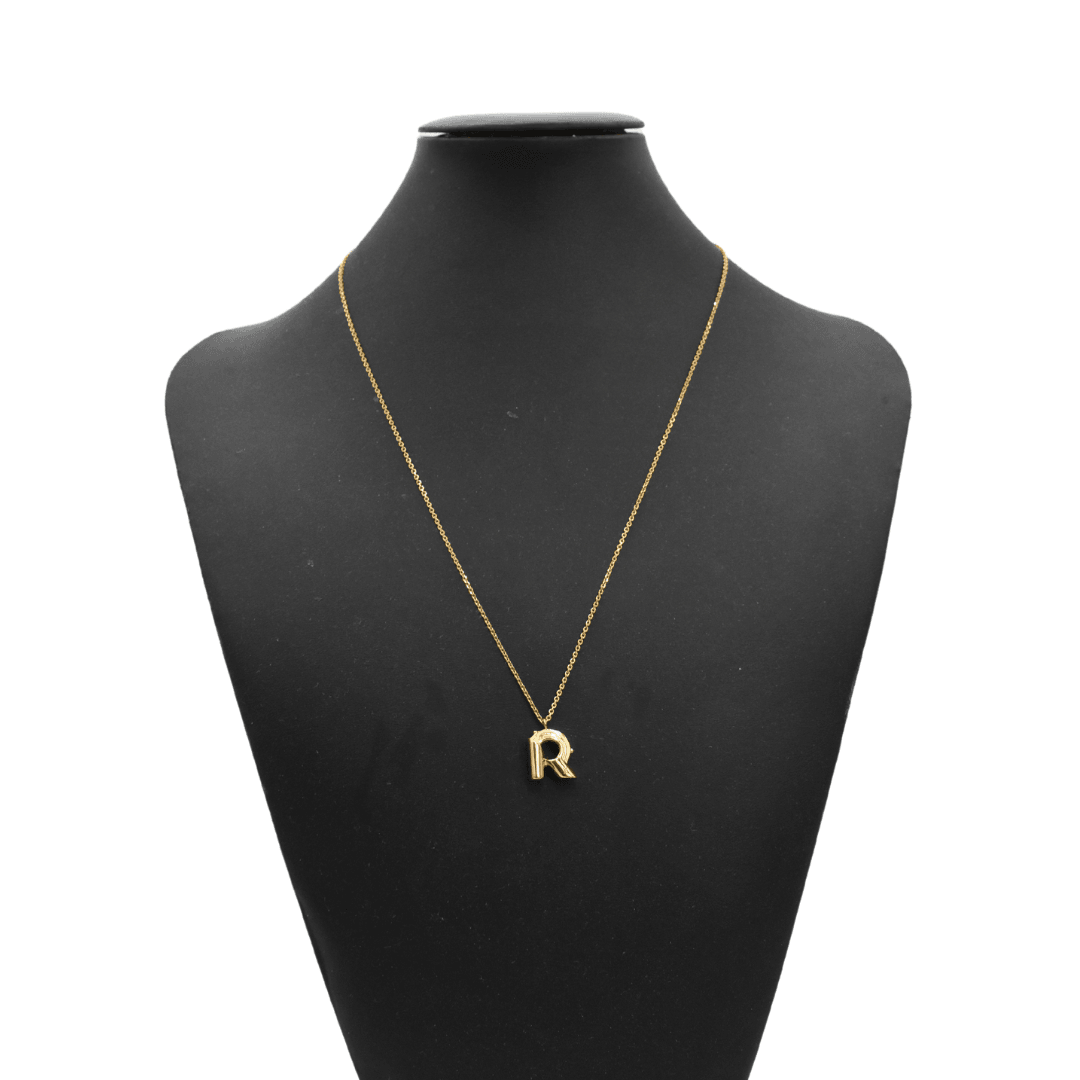 Louis Vuitton Initial Necklace - Fashionably Yours