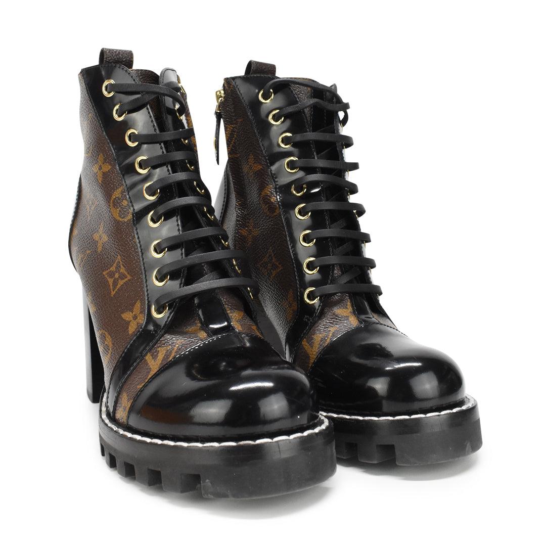 Louis Vuitton 'Star Trail' Ankle Boots - Women's 37.5 - Fashionably Yours