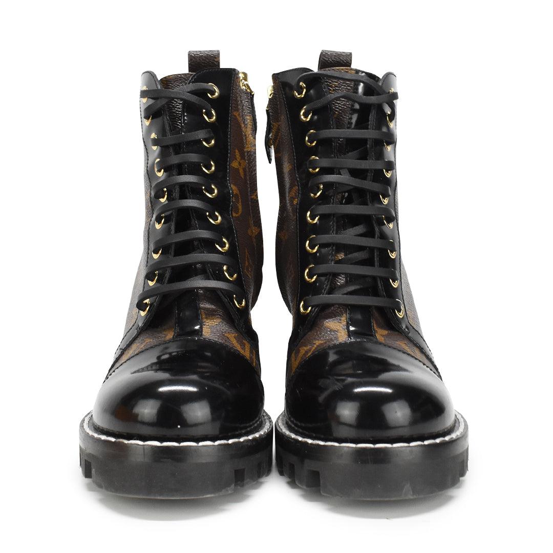 Louis Vuitton 'Star Trail' Ankle Boots - Women's 37.5 - Fashionably Yours