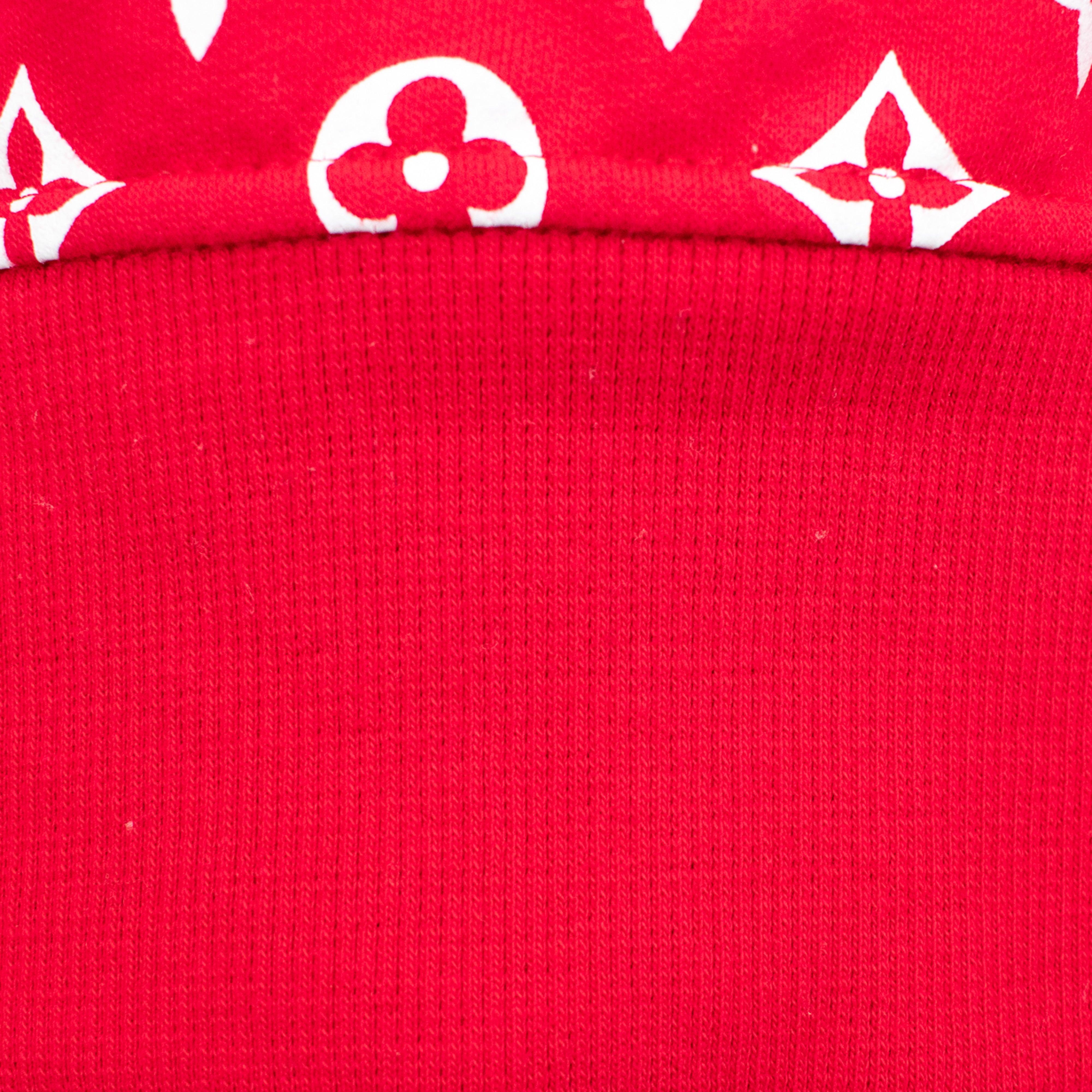 LOUIS VUITTON Pullover Hoodie Red Monogram size M Limited Edition Supreme  size:XXS｜Product Code：2104101506152｜BRAND OFF Online Store
