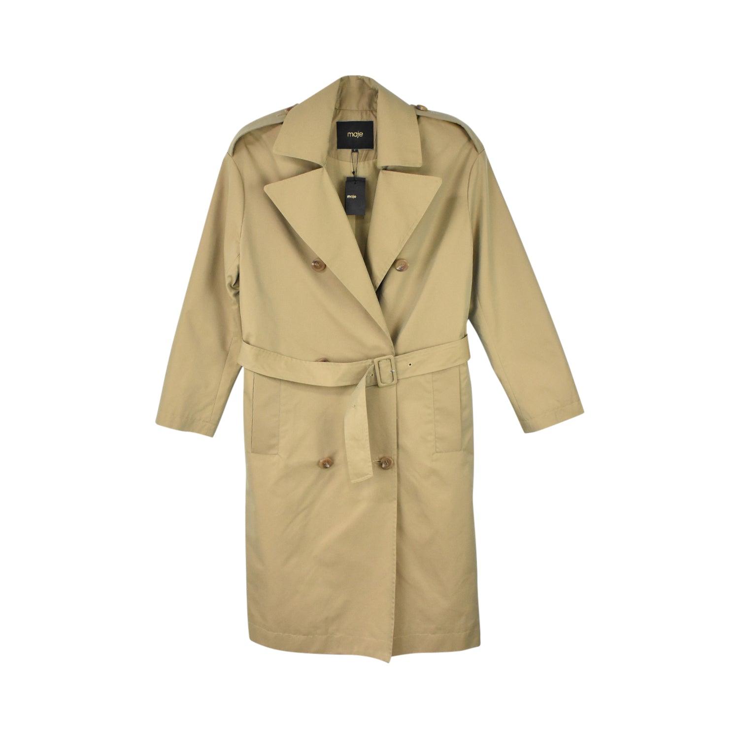 Maje Trench Jacket - Women's 0 - Fashionably Yours