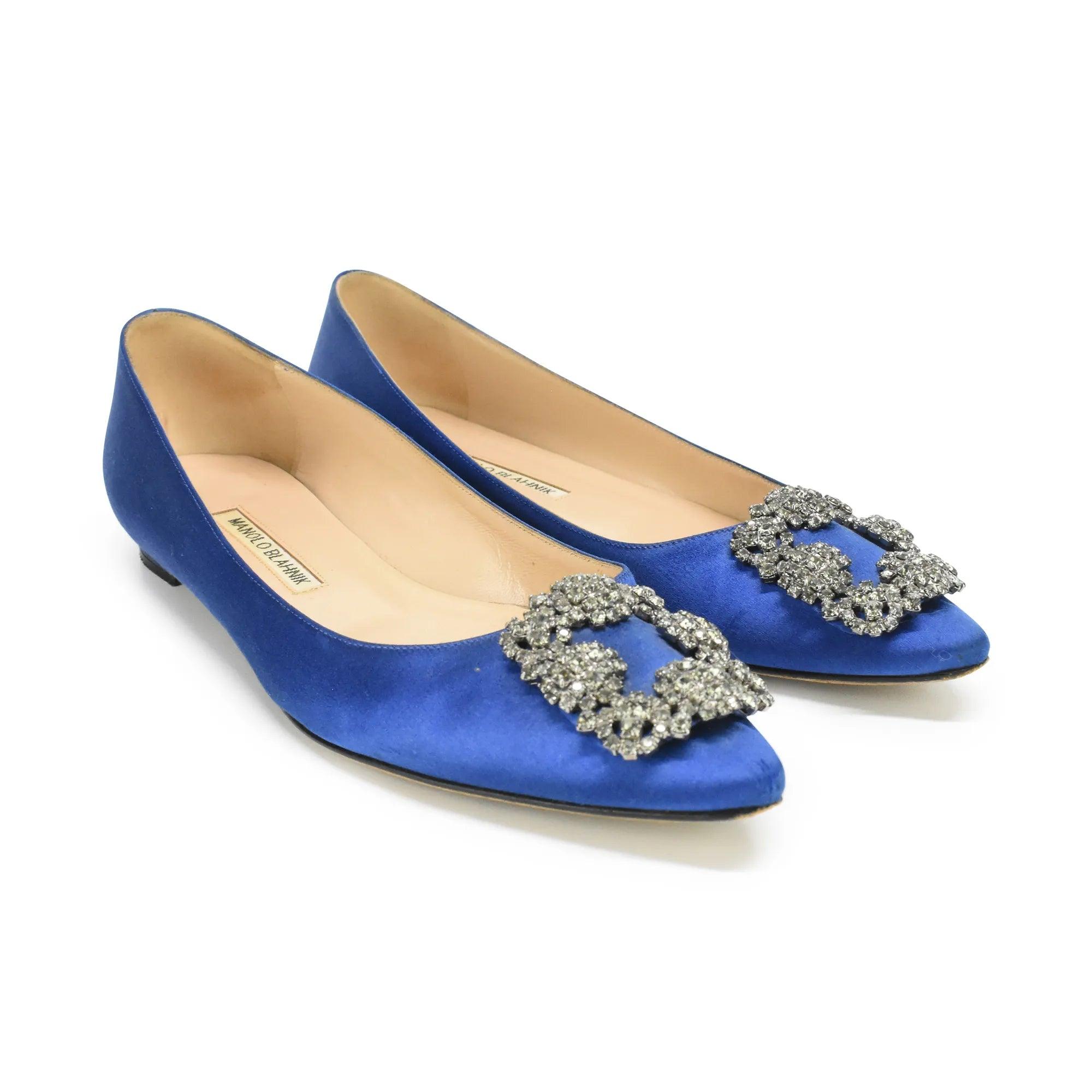 Manolo Blahnik Flats - Women's 37.5 - Fashionably Yours