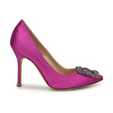 Manolo Blahnik 'Hangisi' Pumps - Women's 34.5 - Fashionably Yours