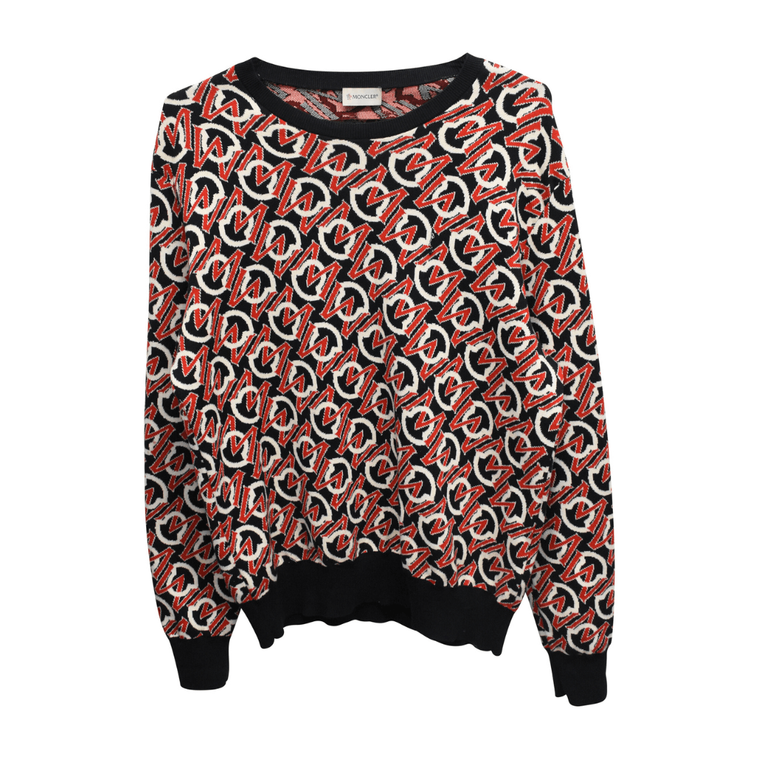 Moncler 'Girocollo Tricot' Sweater - Men's L - Fashionably Yours
