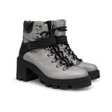 Moncler Glitter Hiking Boots - Women's 36