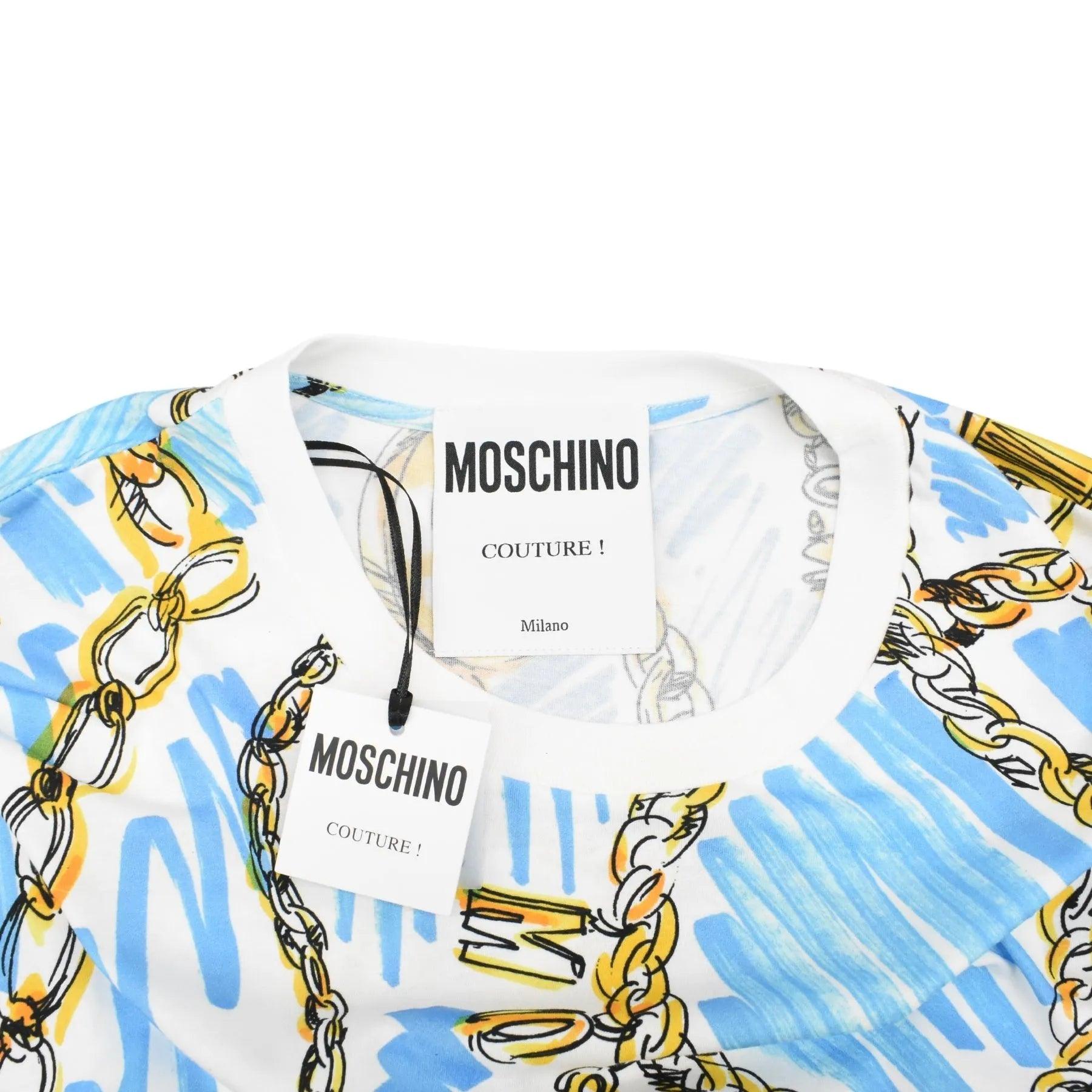 Moschino T-Shirt - Men's Large - Fashionably Yours