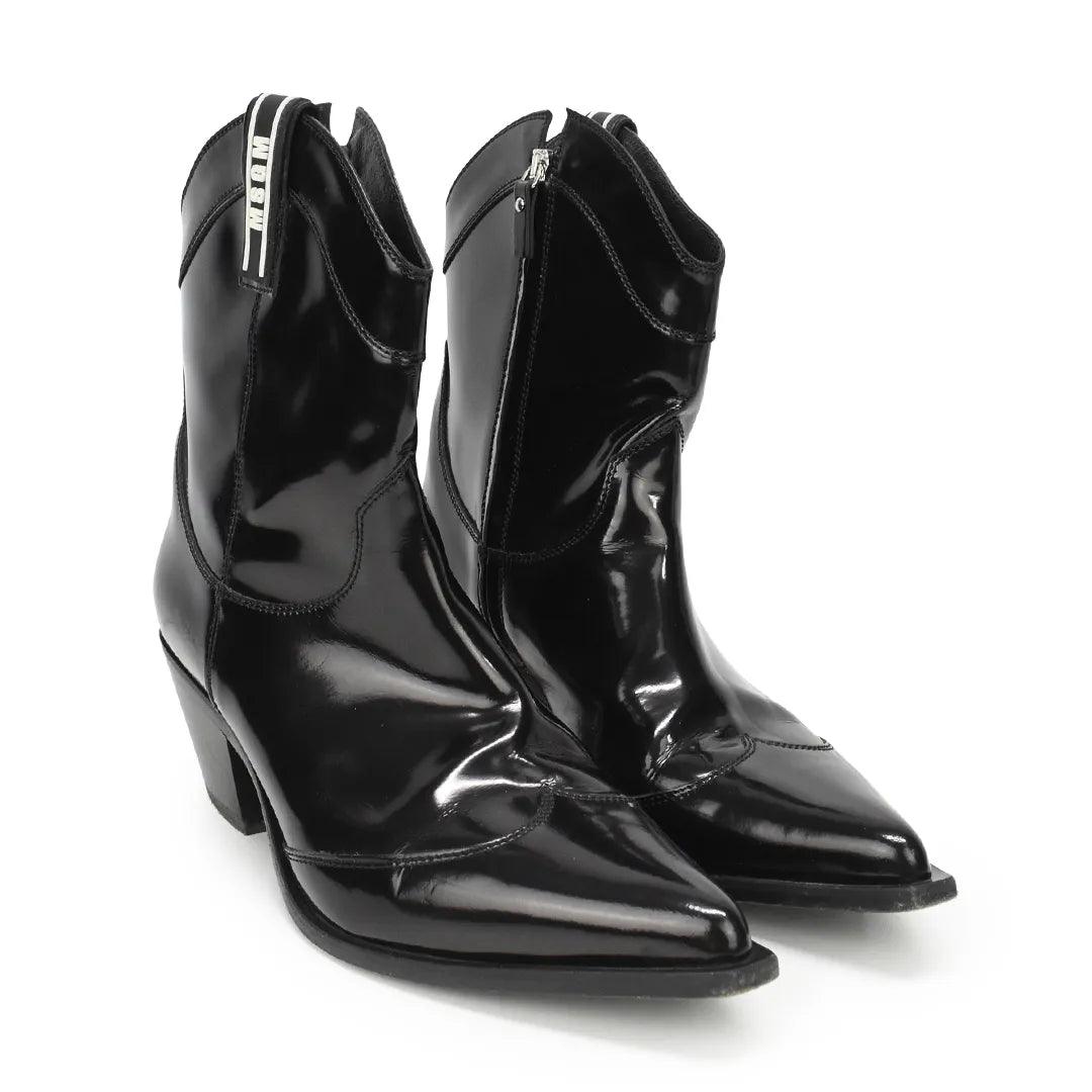 MSGM Cowboy Boots - Women's 39.5 - Fashionably Yours