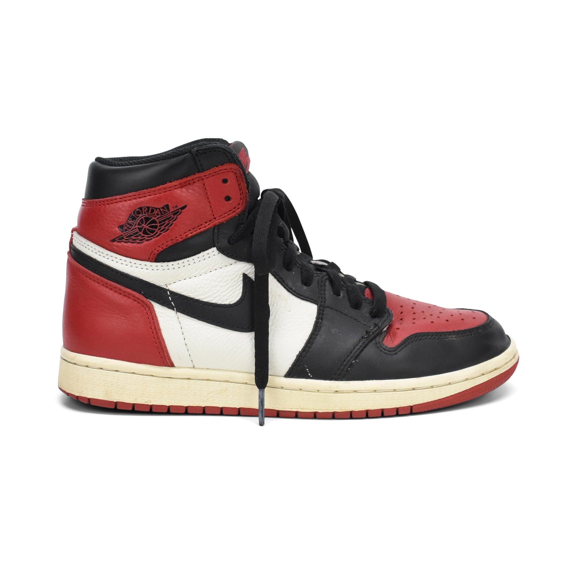 Nike Jordan 'Bred Toe' Sneakers - Men's 42 - Fashionably Yours