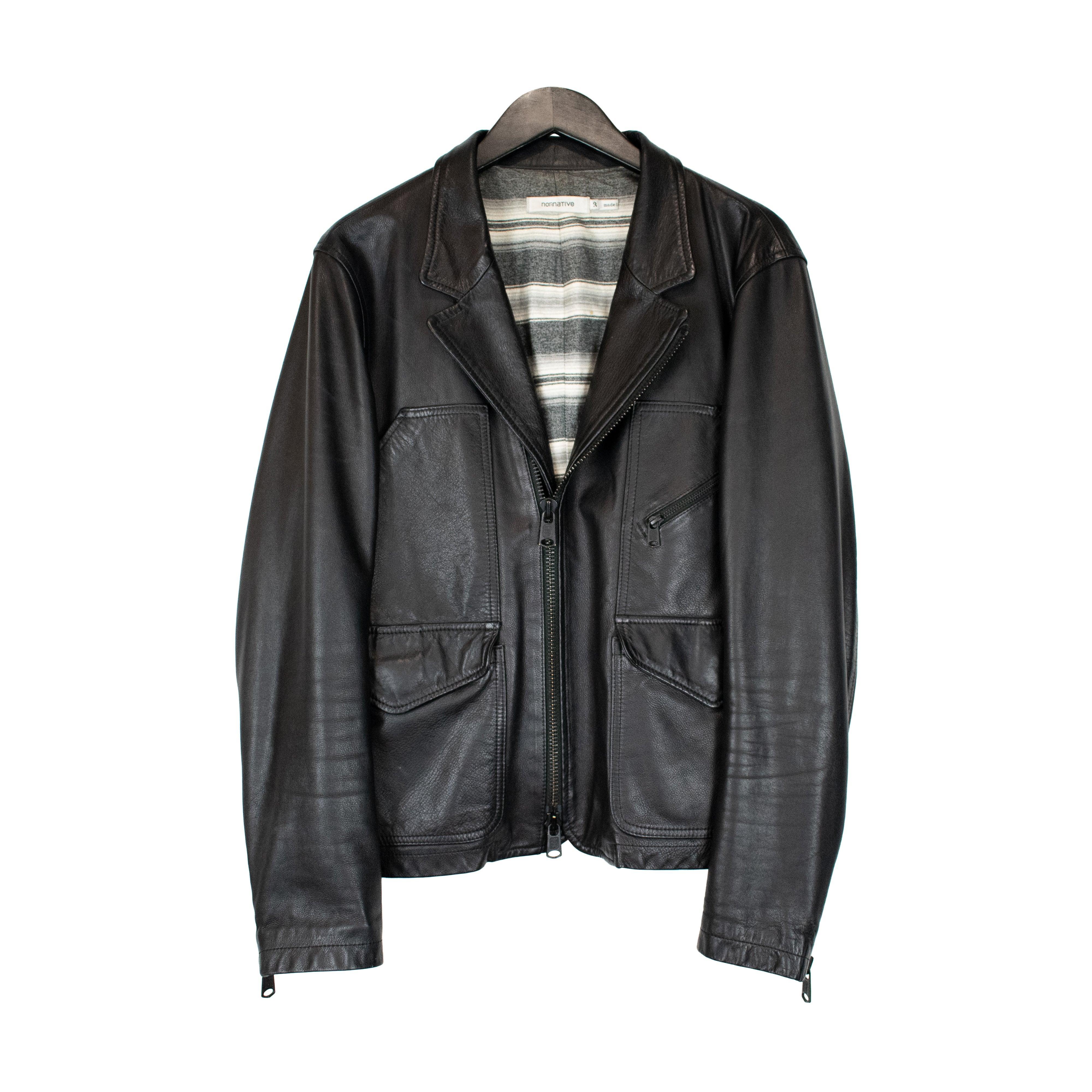 Nonnative Leather Jacket - Men's 3 - Fashionably Yours