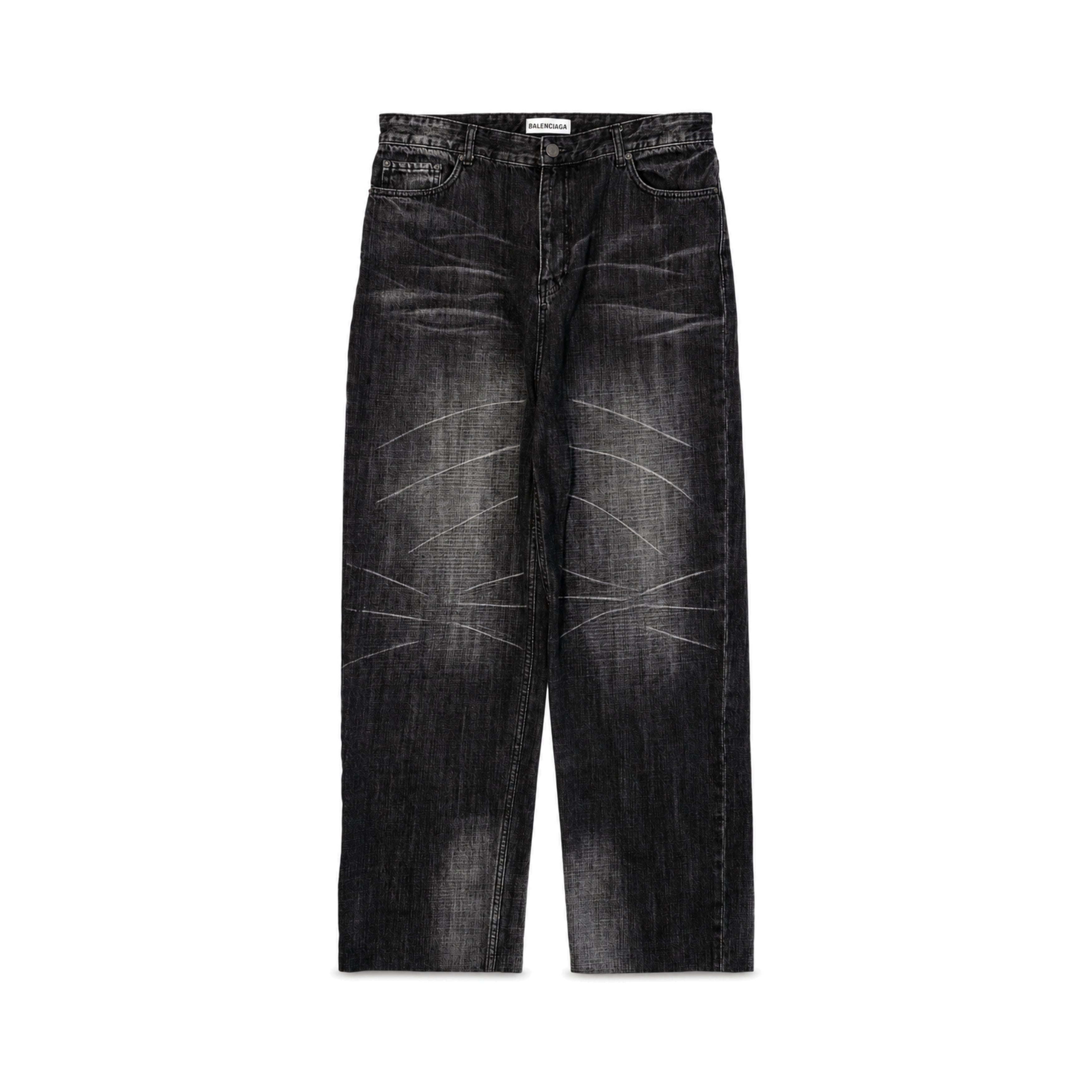 Balenciaga Black Jeans front
