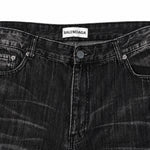 Balenciaga Black Jeans label detail