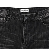 Balenciaga Black Jeans label detail