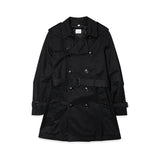 Burberry Black Trench Coat front