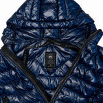 Canada Goose Navy Puffer Jacket label detail