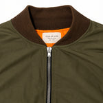 Fear of God Olive Bomber Jacket label detail