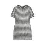 Fendi Black White Monogram Dress front