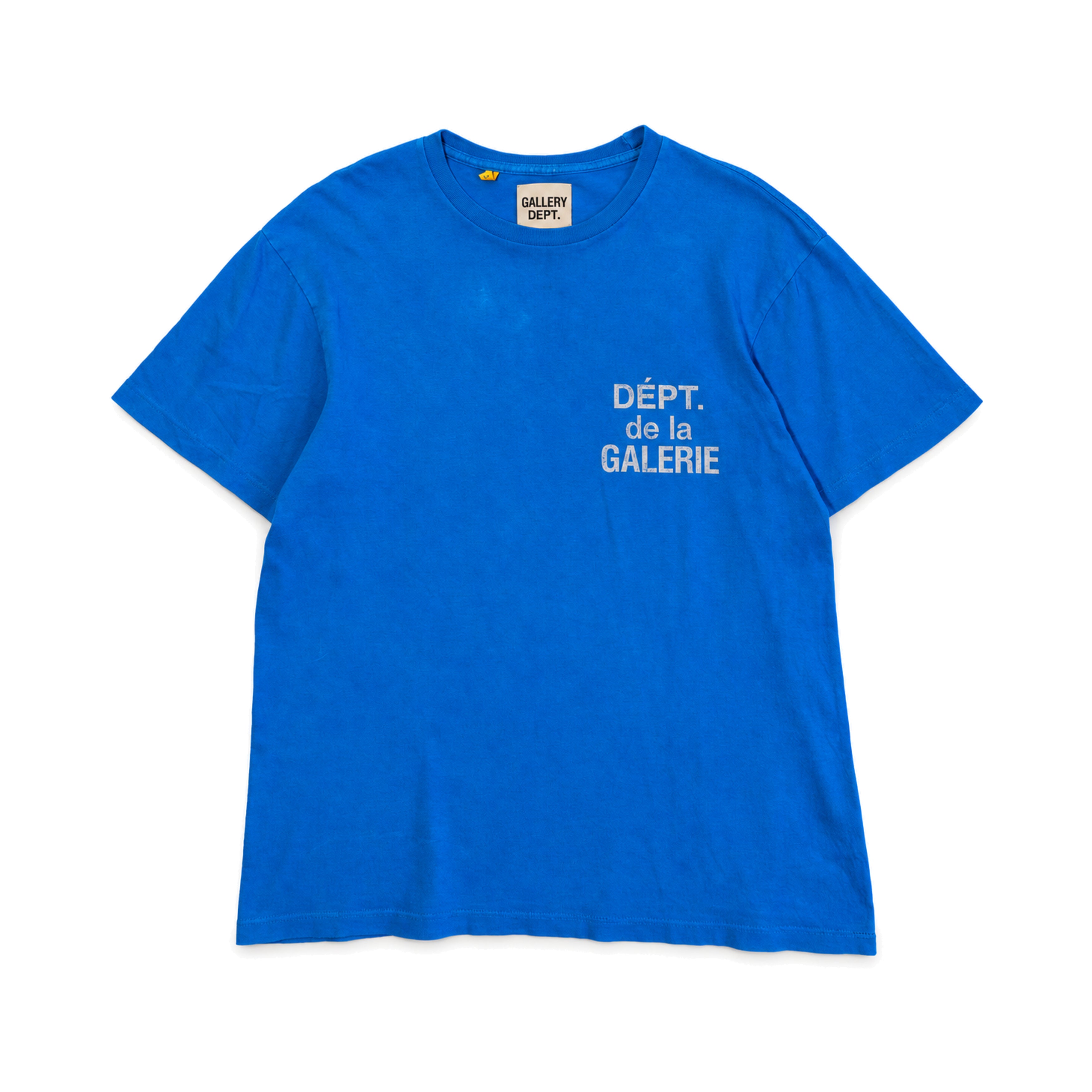 Gallery Dept Blue T Shirt front