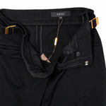 Gucci Black Trousers label detail