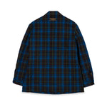 Gucci Blue Green Check Jacket back