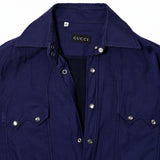 Gucci Purple Shirt label detail