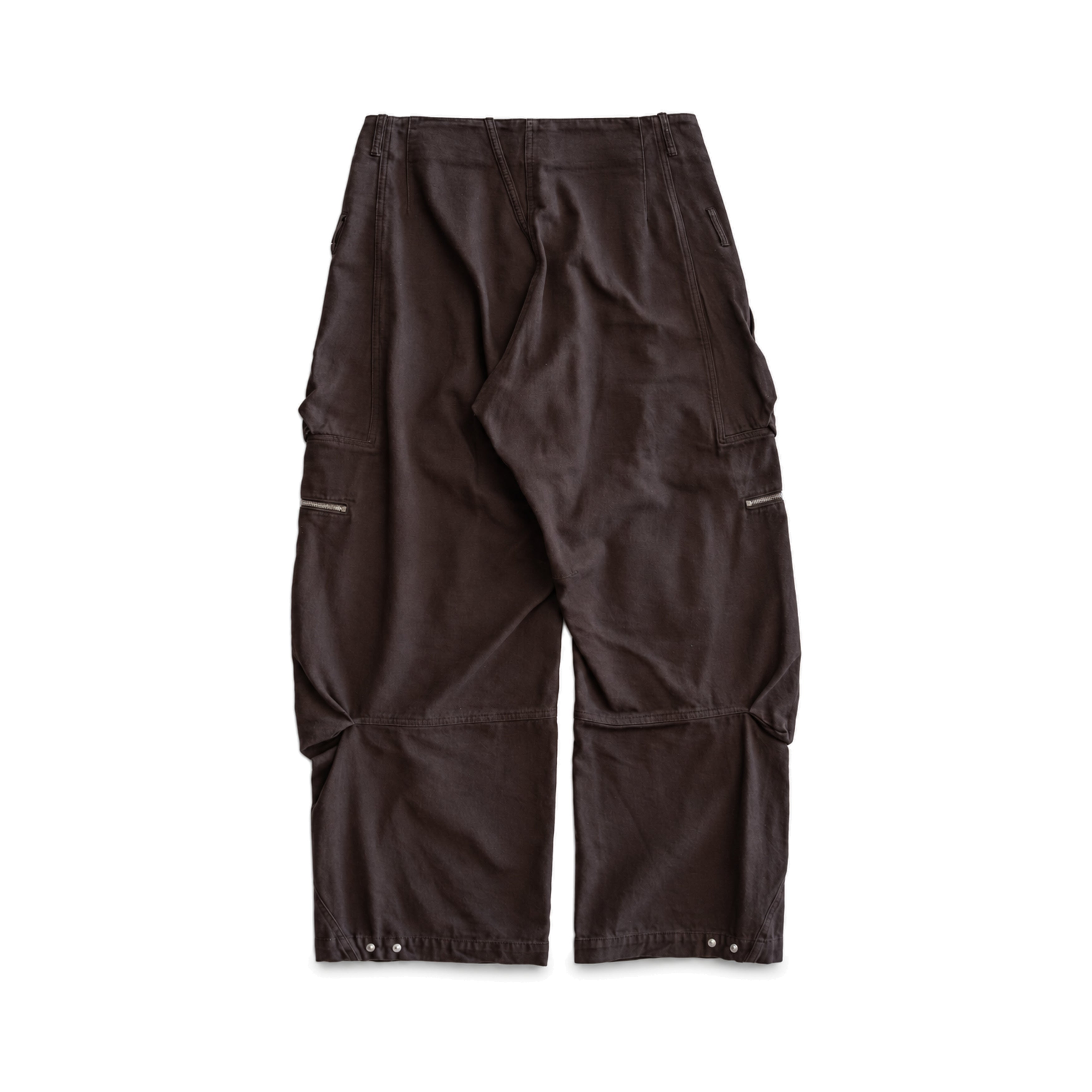 Jacquemus Brown Cargo Trousers back
