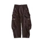 Jacquemus Brown Cargo Trousers front