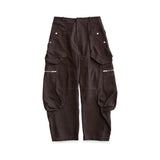 Jacquemus Brown Cargo Trousers front